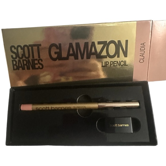 Scott Barnes Glamazon Lip Pencil Shade Claudia With Sharpener NIB - Picture 2 of 6